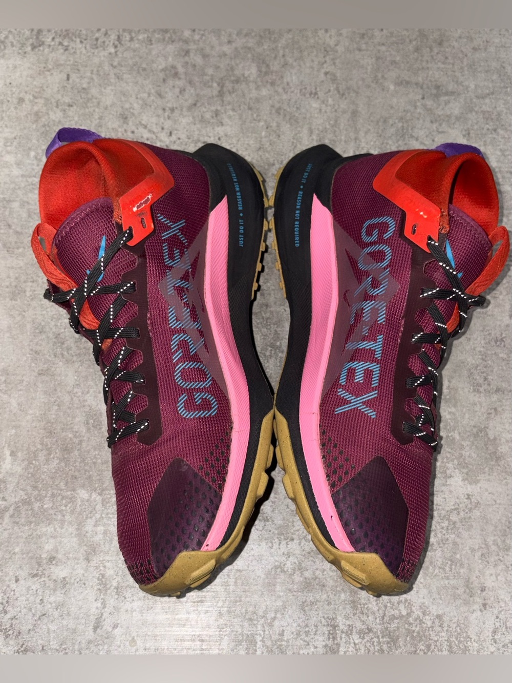 Nike React Pegasus Trail 4 Gore-Tex Rosewood Trail Run Shoes - Picture 4 of 12